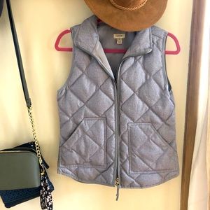 J Crew Quilted Puffer Vest